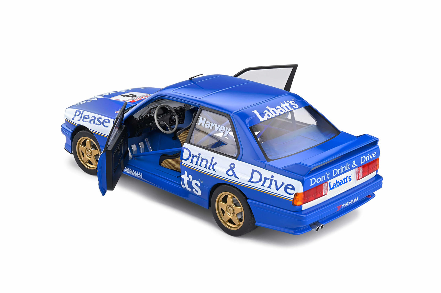 Solido - BMW M3 (E30)(Labatt's) 1:18 Scale Model Car - Model Cars Canada Inc.