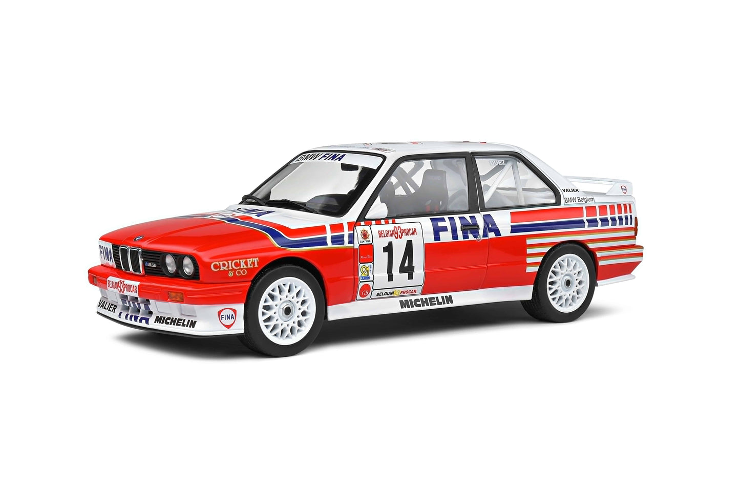 Solido - BMW M3 (E30)(FINA) 1:18 Scale Model Car - Model Cars Canada Inc.