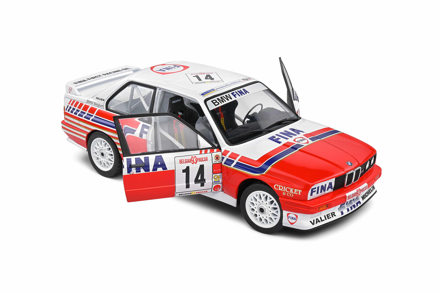Solido - BMW M3 (E30)(FINA) 1:18 Scale Model Car - Model Cars Canada Inc.