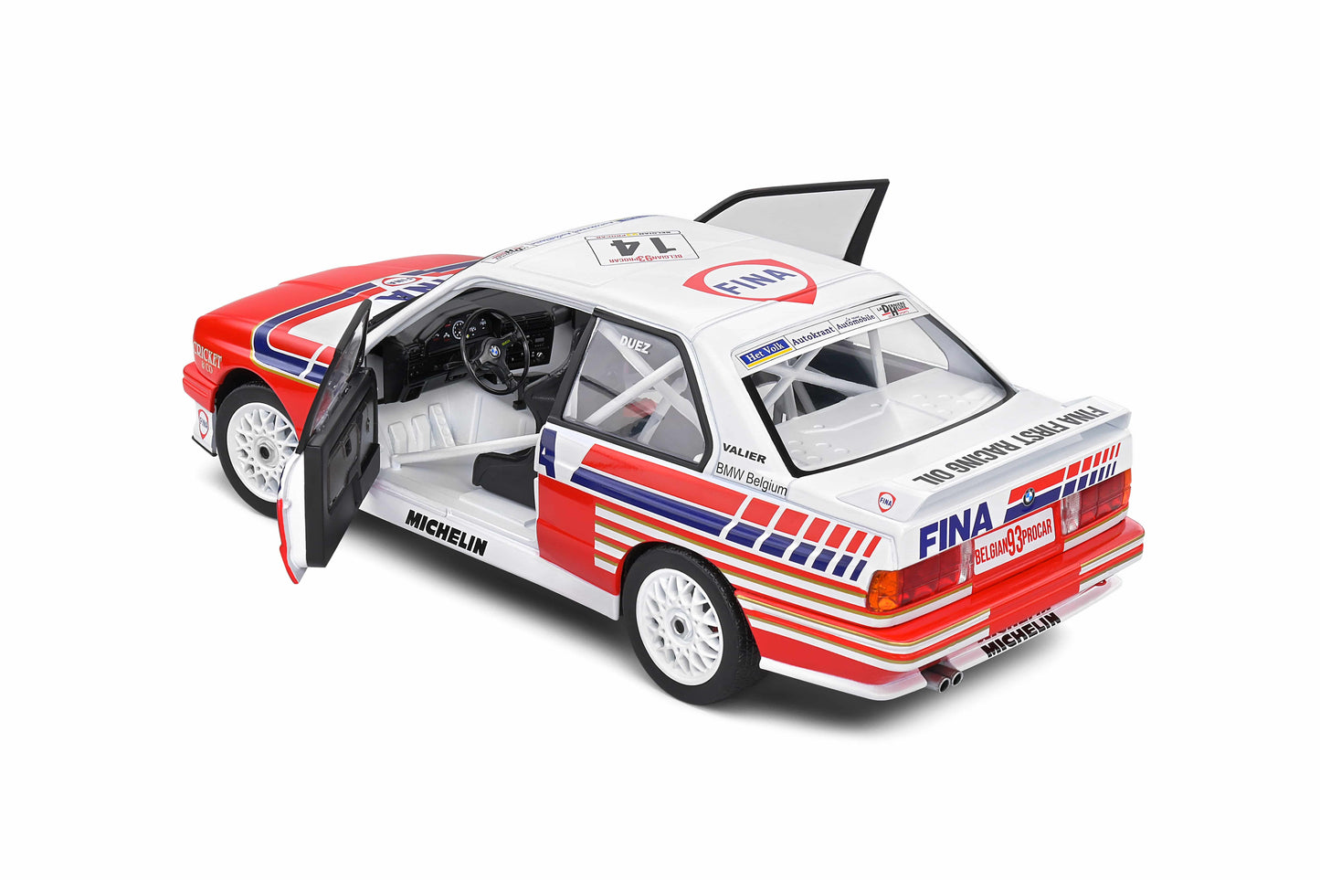 Solido - BMW M3 (E30)(FINA) 1:18 Scale Model Car - Model Cars Canada Inc.
