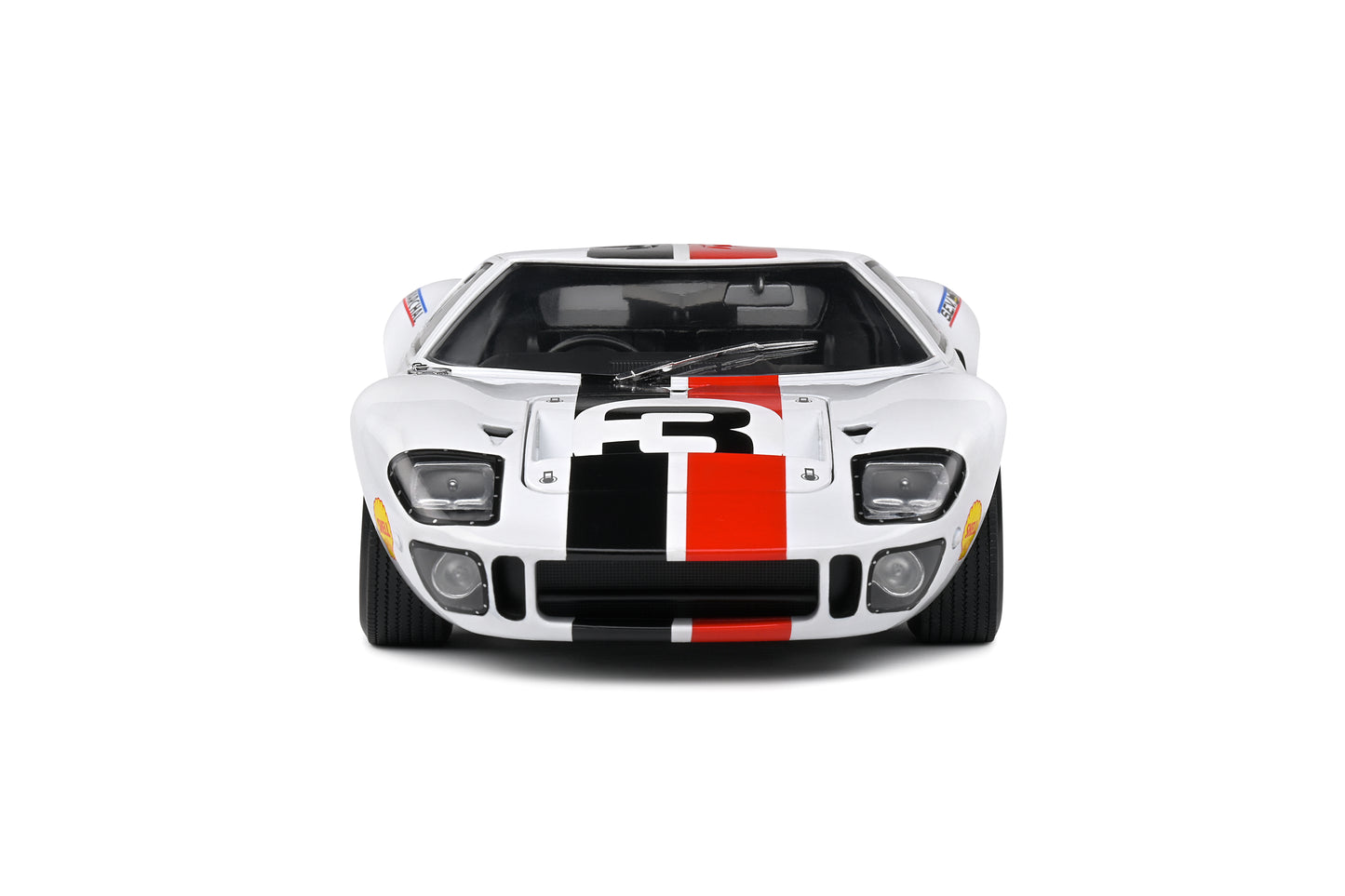 Solido - Ford GT40 (MK1) (White) 1:18 Scale Model Car