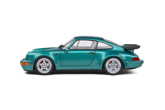 Solido - Porsche 911 (964) Turbo (Green) 1:18 Scale Model Car - Model Cars Canada Inc.