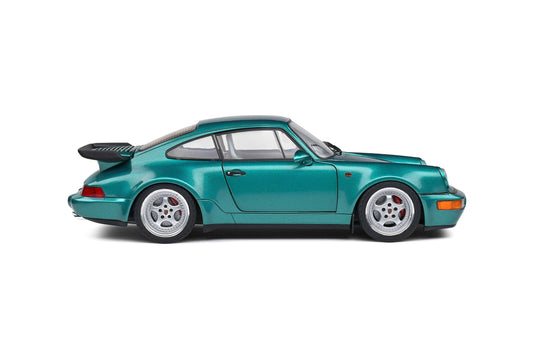 Solido - Porsche 911 (964) Turbo (Green) 1:18 Scale Model Car - Model Cars Canada Inc.