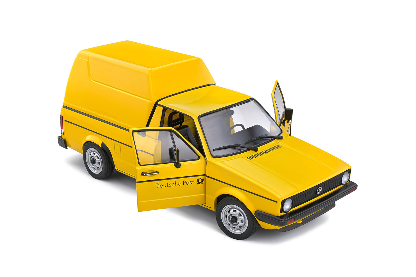 Solido - Volkswagen Rabbit Caddy "DHL" (Yellow) 1:18 Scale Model Car - Model Cars Canada Inc.