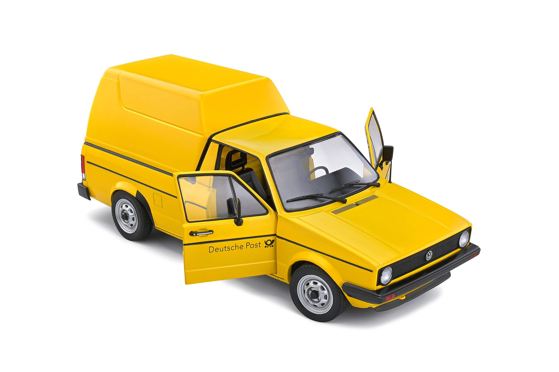 Solido - Volkswagen Rabbit Caddy "DHL" (Yellow) 1:18 Scale Model Car - Model Cars Canada Inc.