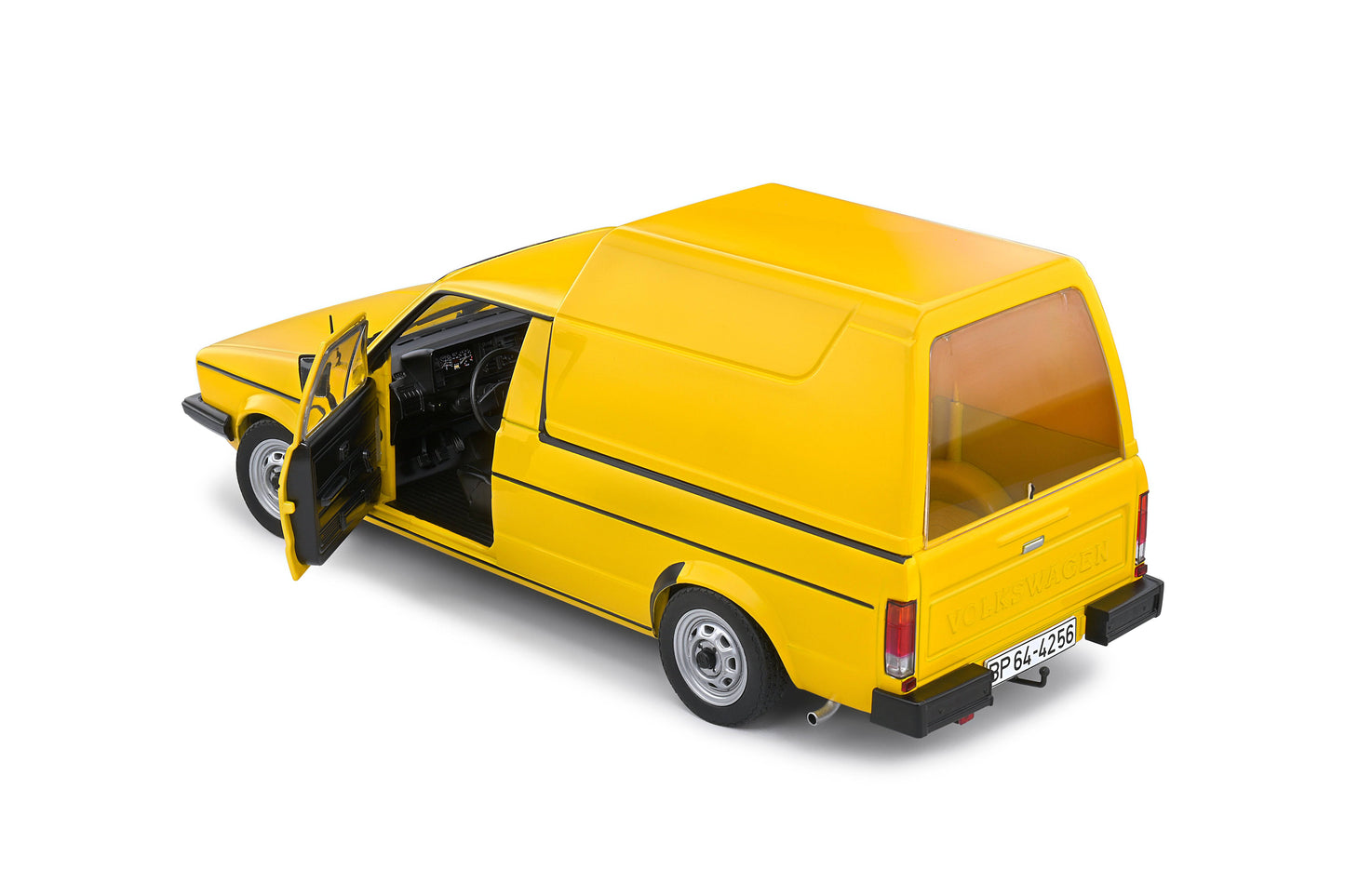 Solido - Volkswagen Rabbit Caddy "DHL" (Yellow) 1:18 Scale Model Car - Model Cars Canada Inc.