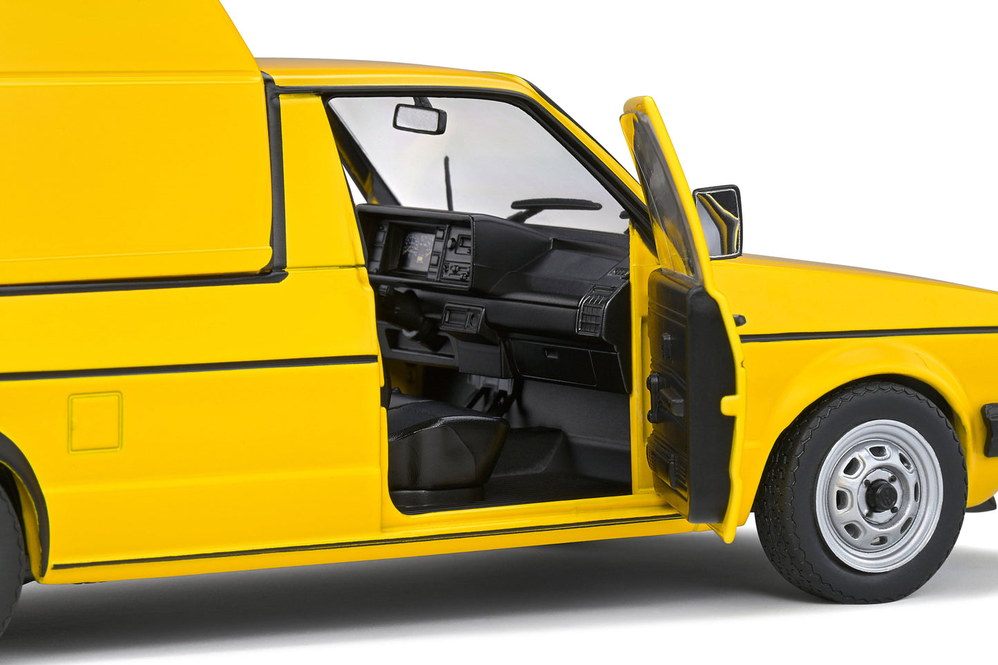 Solido - Volkswagen Rabbit Caddy "DHL" (Yellow) 1:18 Scale Model Car - Model Cars Canada Inc.