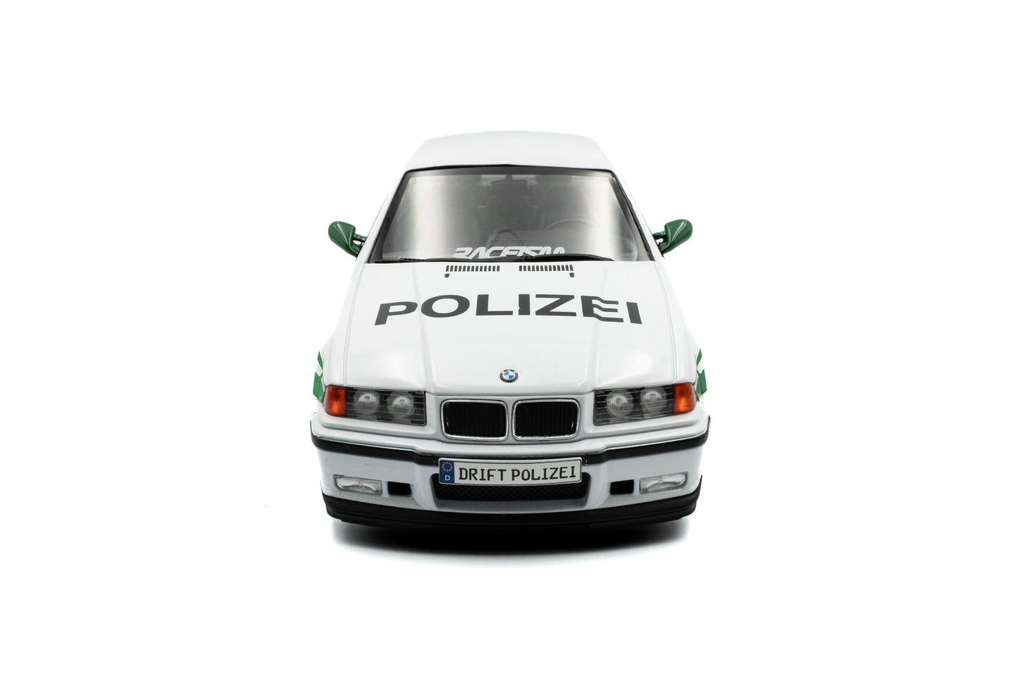 Solido - BMW M3 (E36) Coupe "Drift Police" (White) 1:18 Scale Model Car