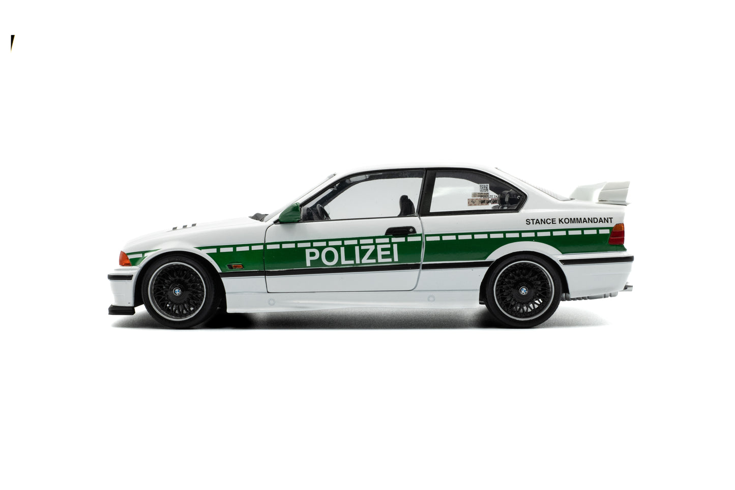 Solido - BMW M3 (E36) Coupe "Drift Police" (White) 1:18 Scale Model Car