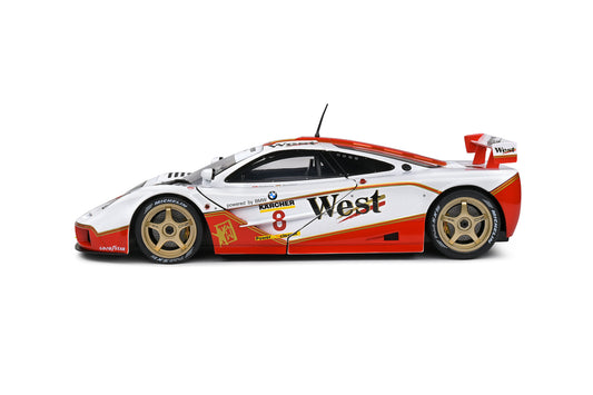 Solido - McLaren F1 GTR Short Tail (White) 1:18 Scale Model Car