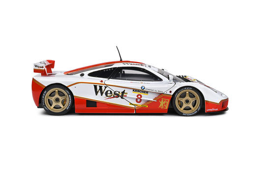 Solido - McLaren F1 GTR Short Tail (White) 1:18 Scale Model Car