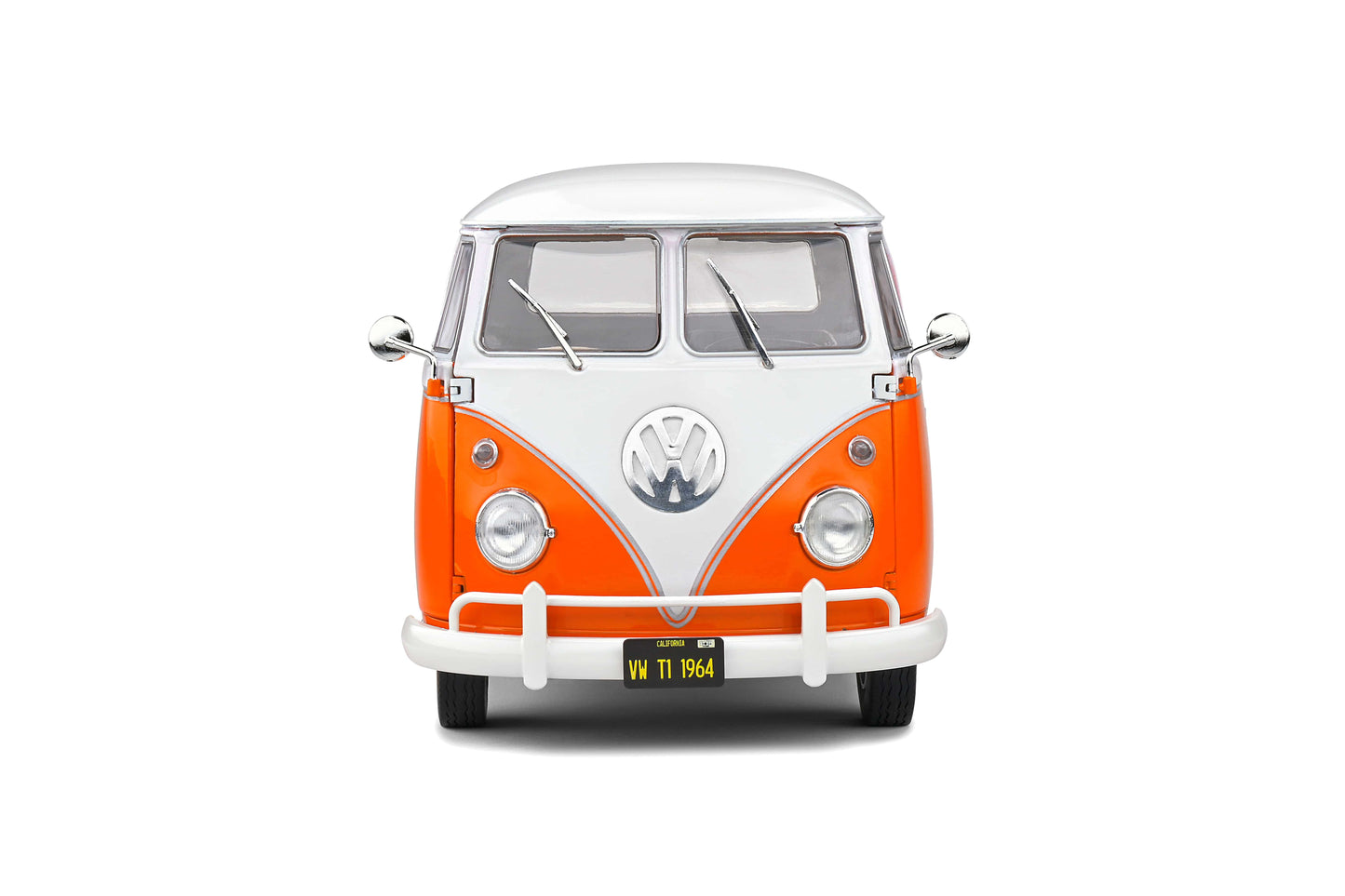 Solido - Volkswagen Transporter (T1) Pick-Up (Orange) 1:18 Scale Model Car - Model Cars Canada Inc.