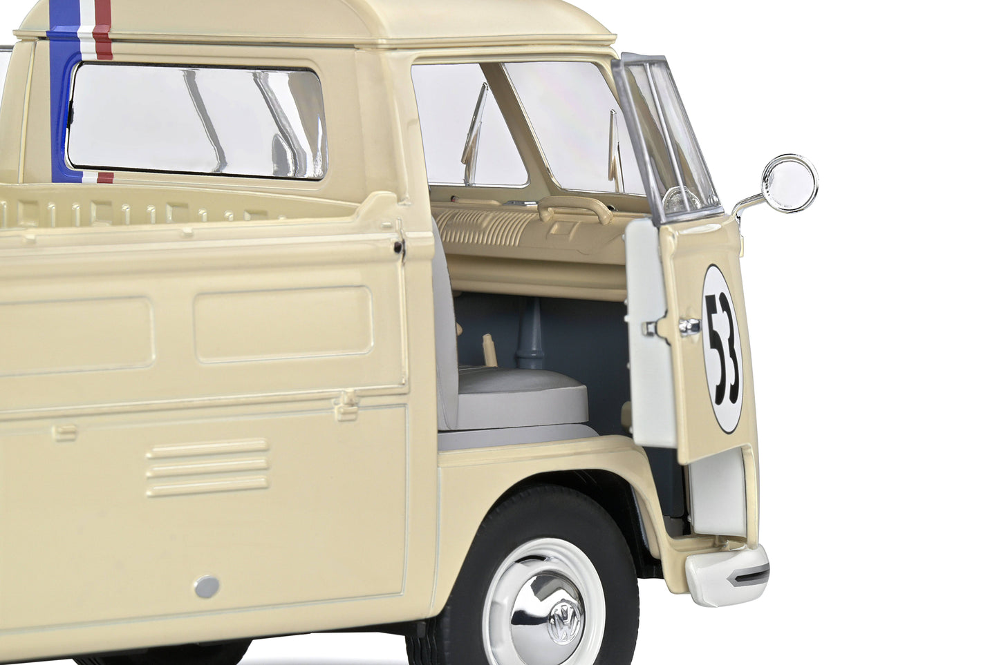 Solido - Volkswagen Transporter (T1) Pick-Up (Herbie) 1:18 Scale Model Car - Model Cars Canada Inc.