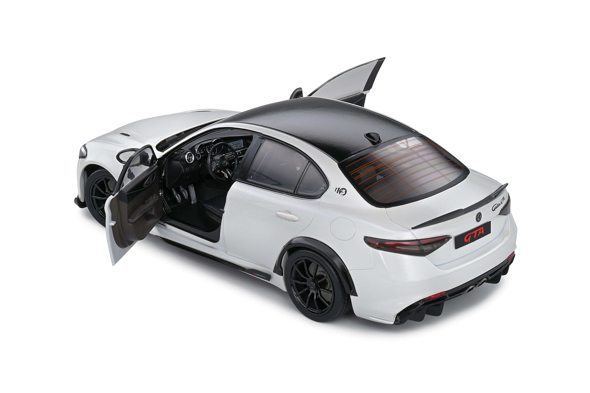 Solido - Alfa Romeo Giulia GTA (White) 1:18 Scale Model Car - Model Cars Canada Inc.