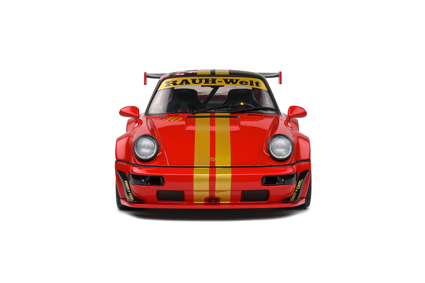 Solido - RWB Porsche 911 (964) "Sakura" (Red) 1:18 Scale Model Car - Model Cars Canada Inc.