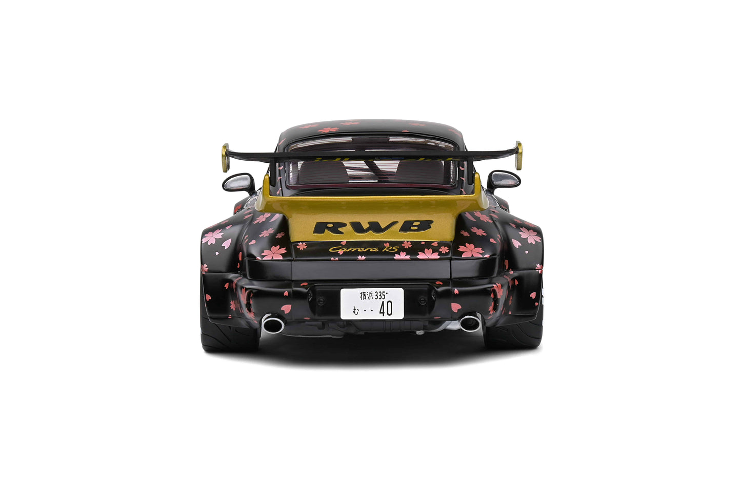 Solido - RWB Porsche 911 (964) "Aoki" (Black) 1:18 Scale Model Car - Model Cars Canada Inc.