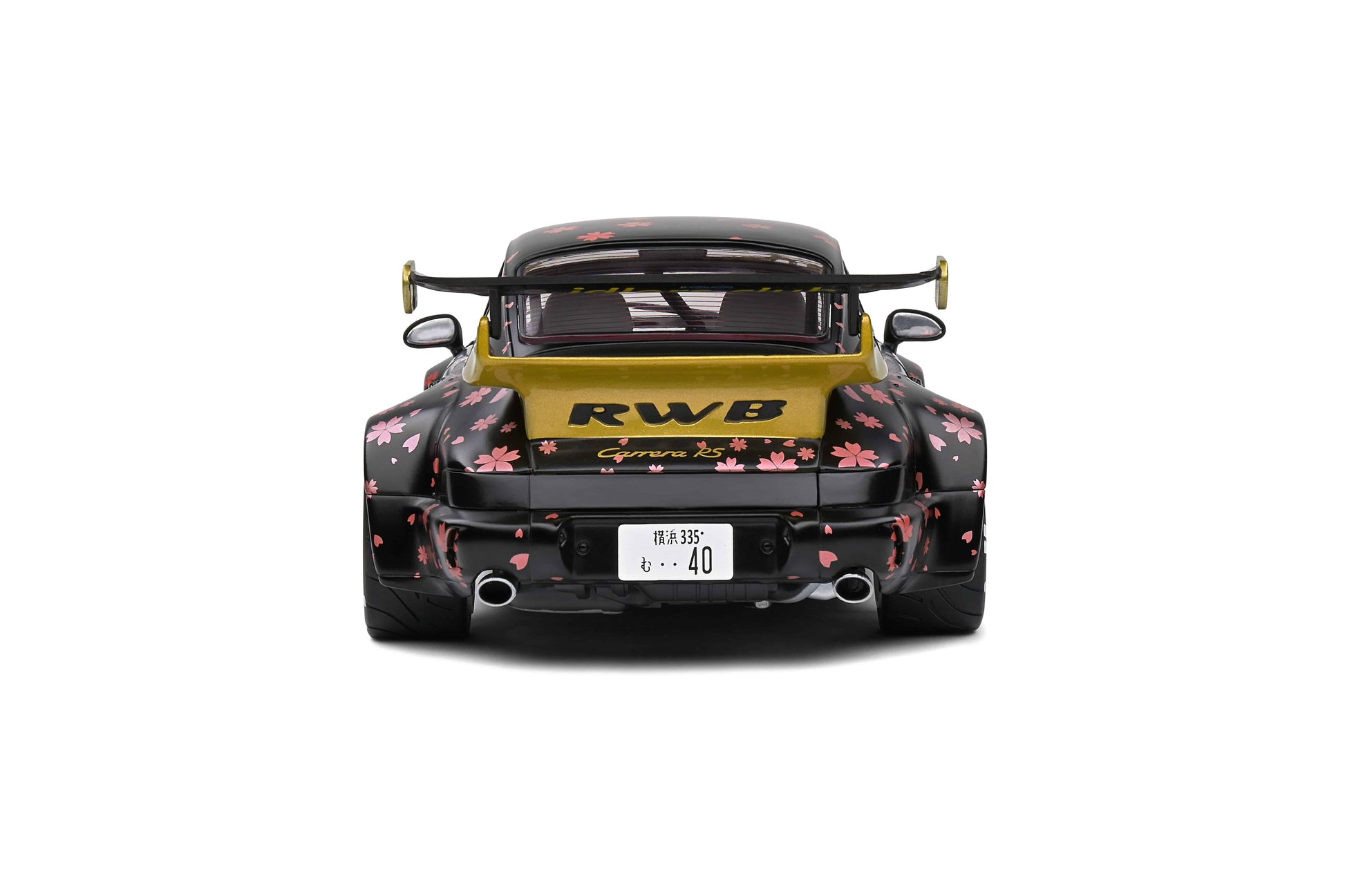 Solido - RWB Porsche 911 (964) "Aoki" (Black) 1:18 Scale Model Car - Model Cars Canada Inc.