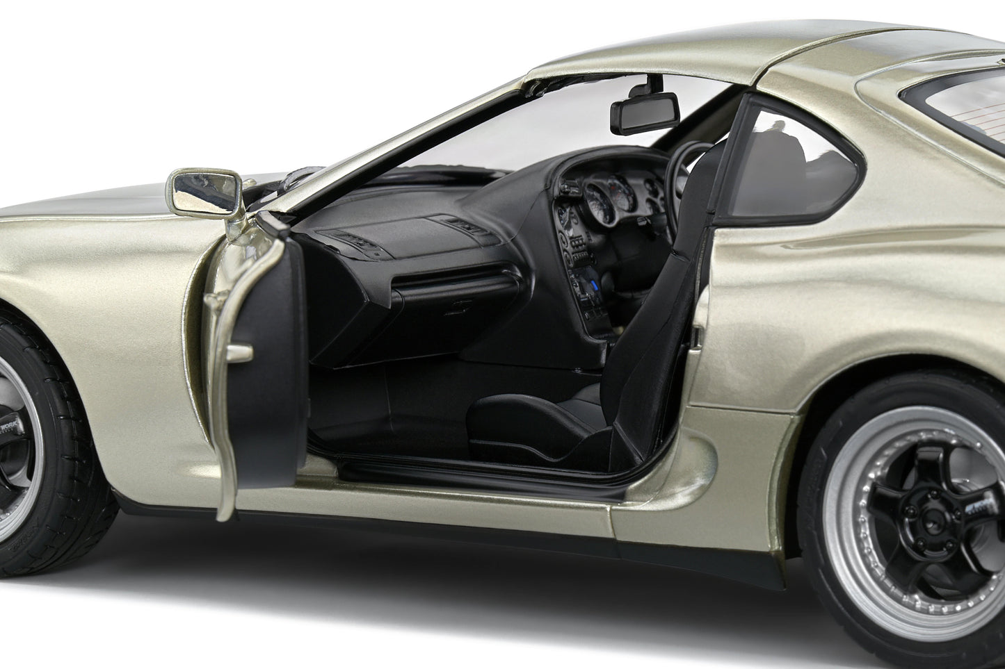 Solido - Toyota Supra (MK4) Targa (Quick Silver FX) 1:18 Scale Model Car - Model Cars Canada Inc.