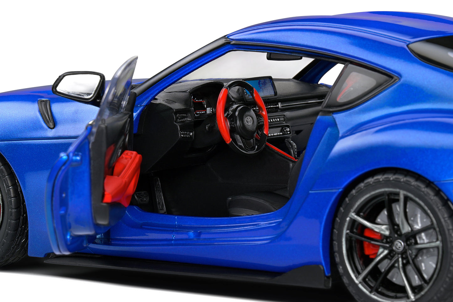 Solido - Toyota Supra GR (Horizon Blue Metallic) 1:18 Scale Model Car - Model Cars Canada Inc.