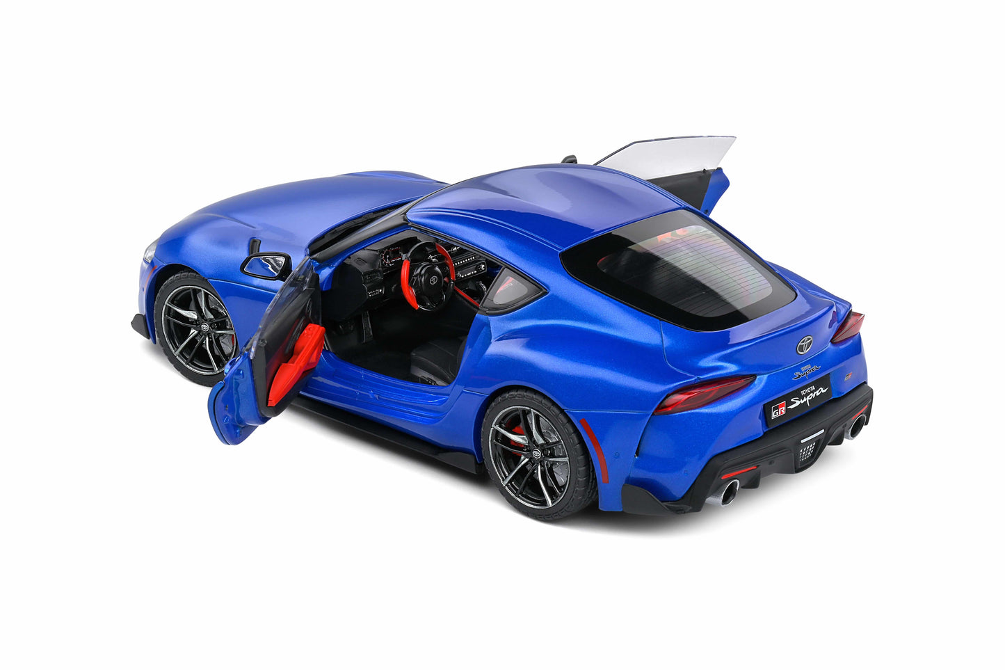 Solido - Toyota Supra GR (Horizon Blue Metallic) 1:18 Scale Model Car - Model Cars Canada Inc.