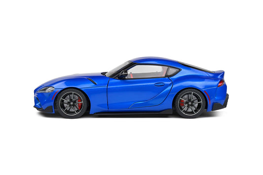 Solido - Toyota Supra GR (Horizon Blue Metallic) 1:18 Scale Model Car - Model Cars Canada Inc.