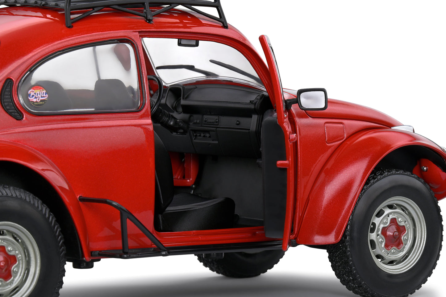 Solido - Volkswagen Beetle Baja (Red) 1:18 Scale Model Car - Model Cars Canada Inc.