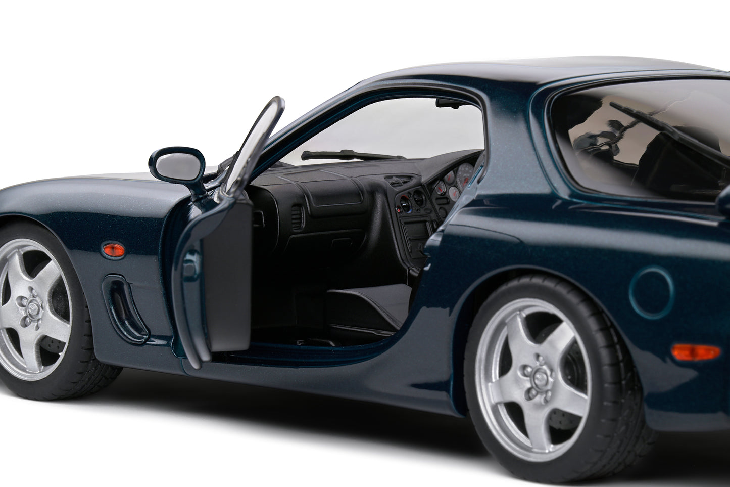 Solido - Mazda RX-7 (FD3S) (Montego Blue Mica) 1:18 Scale Model Car
