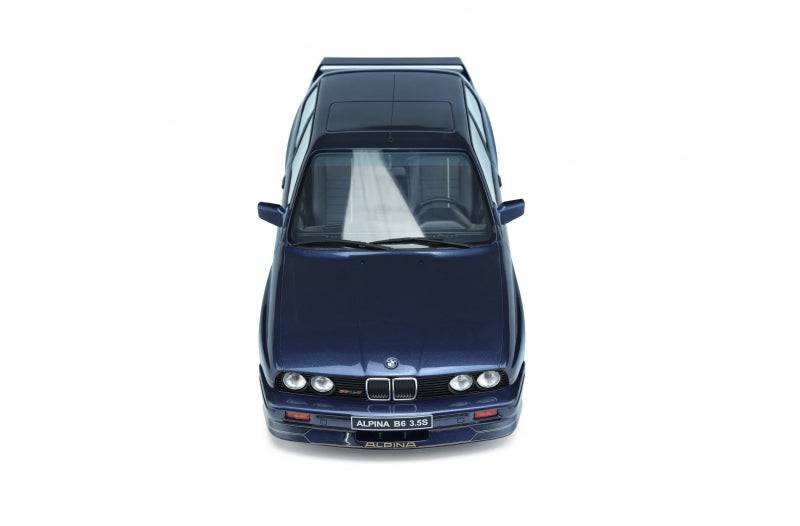 OttOmobile - Alpina BMW M3 B6 3.5S Coupe (E30) (Alpina Blue Metallic) 1:12 Scale Model Car