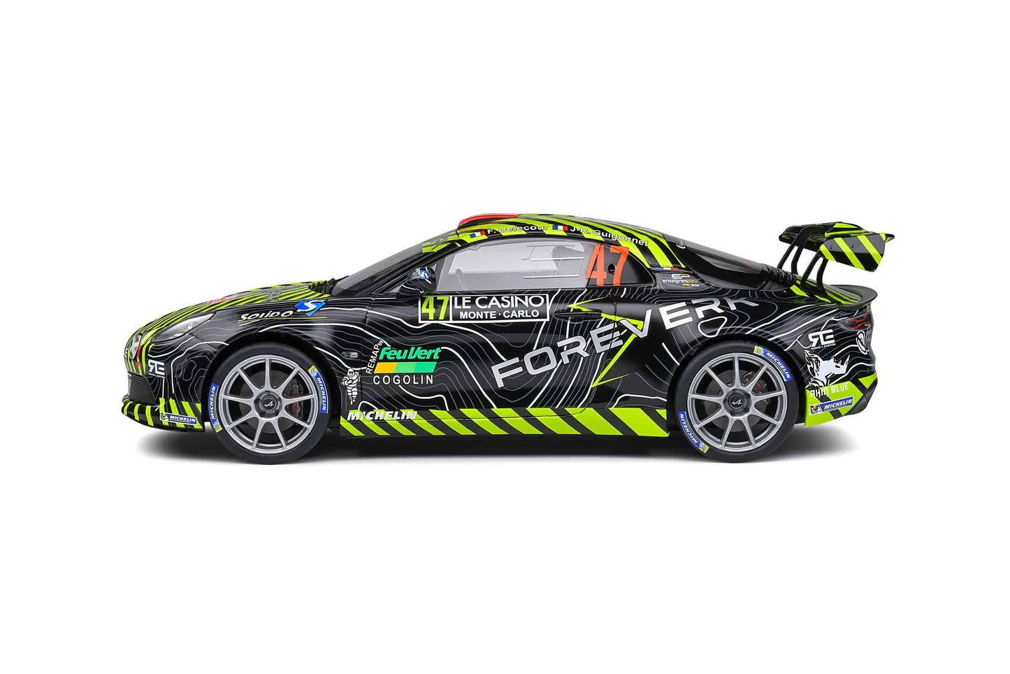 Solido - Alpine A110 R-GT Rallye (Solido) 1:18 Scale Model Car - Model Cars Canada Inc.