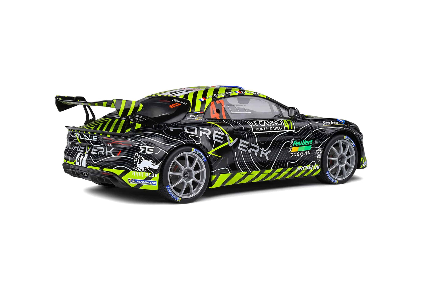 Solido - Alpine A110 R-GT Rallye (Solido) 1:18 Scale Model Car - Model Cars Canada Inc.