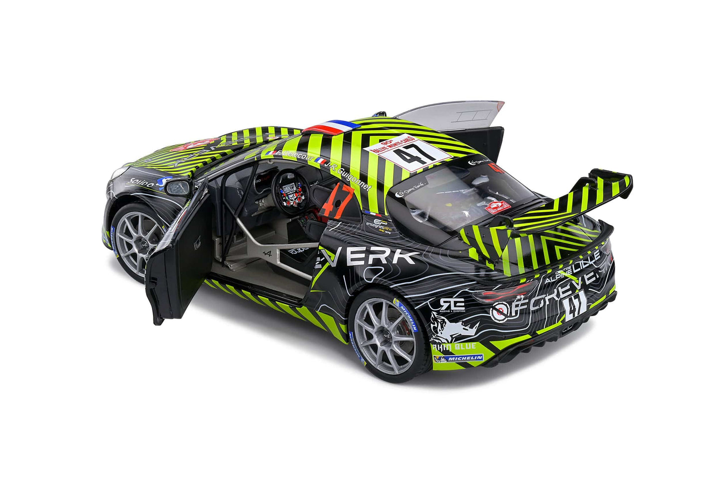 Solido - Alpine A110 R-GT Rallye (Solido) 1:18 Scale Model Car - Model Cars Canada Inc.
