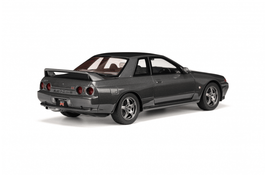 OttOmobile - Nissan Skyline GT-R (R32) (Gun Grey Metallic) 1:18 Scale Model Car - Model Cars Canada Inc.
