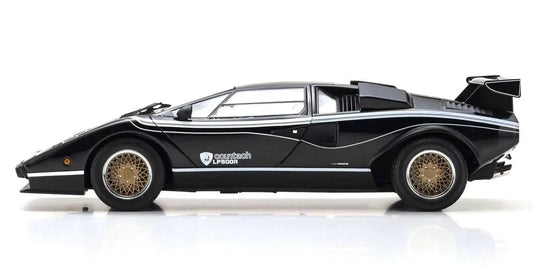 Kyosho - Lamborghini Countach LP500R (Black & Gold) 1:18 Scale Model - Model Cars Canada Inc.