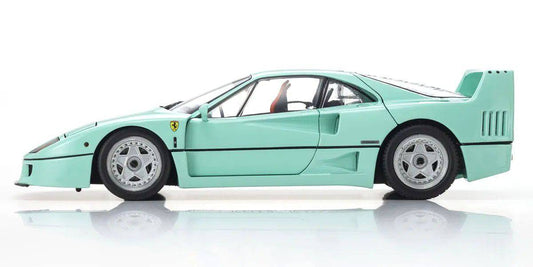 Kyosho - Ferrari F40 Street (Mint Green) 1:18 Scale Model Car - Model Cars Canada Inc.