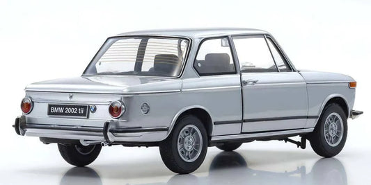 Kyosho - BMW 2002Tii (Silver) 1:18 Scale Model Car - Model Cars Canada Inc.