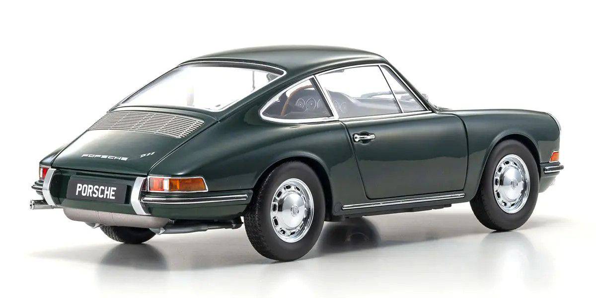Kyosho - Porsche 911 (901) 1964 (Irish Green) 1:18 Scale Model Car - Model Cars Canada Inc.