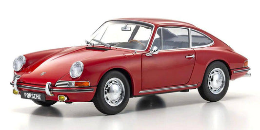 Kyosho - Porsche 911 (901) 1964 (Signal Red) 1:18 Scale Model Car - Model Cars Canada Inc.