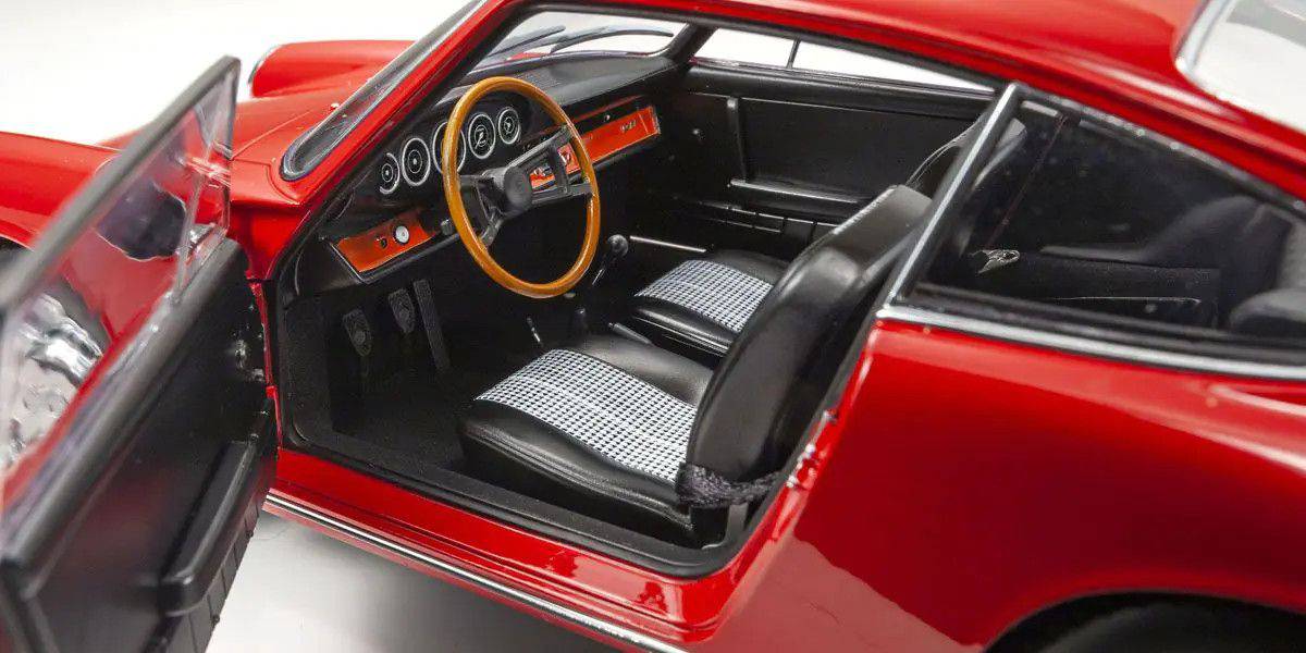 Kyosho - Porsche 911 (901) 1964 (Signal Red) 1:18 Scale Model Car - Model Cars Canada Inc.