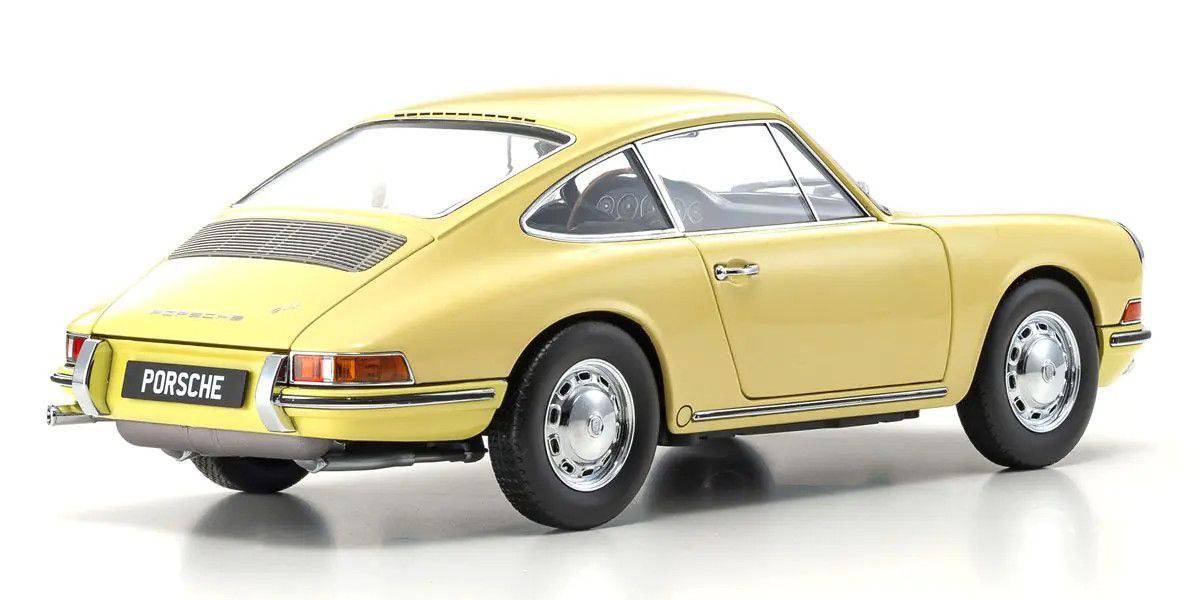 Kyosho - Porsche 911 (901) 1964 (Champagne Yellow) 1:18 Scale Model Car - Model Cars Canada Inc.