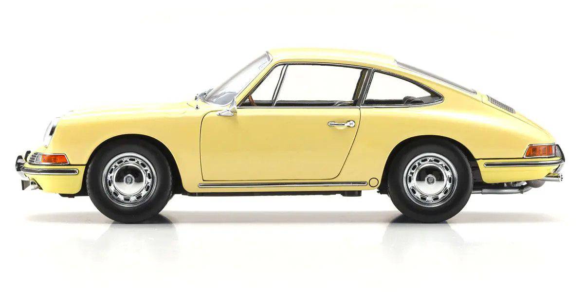 Kyosho - Porsche 911 (901) 1964 (Champagne Yellow) 1:18 Scale Model Car - Model Cars Canada Inc.