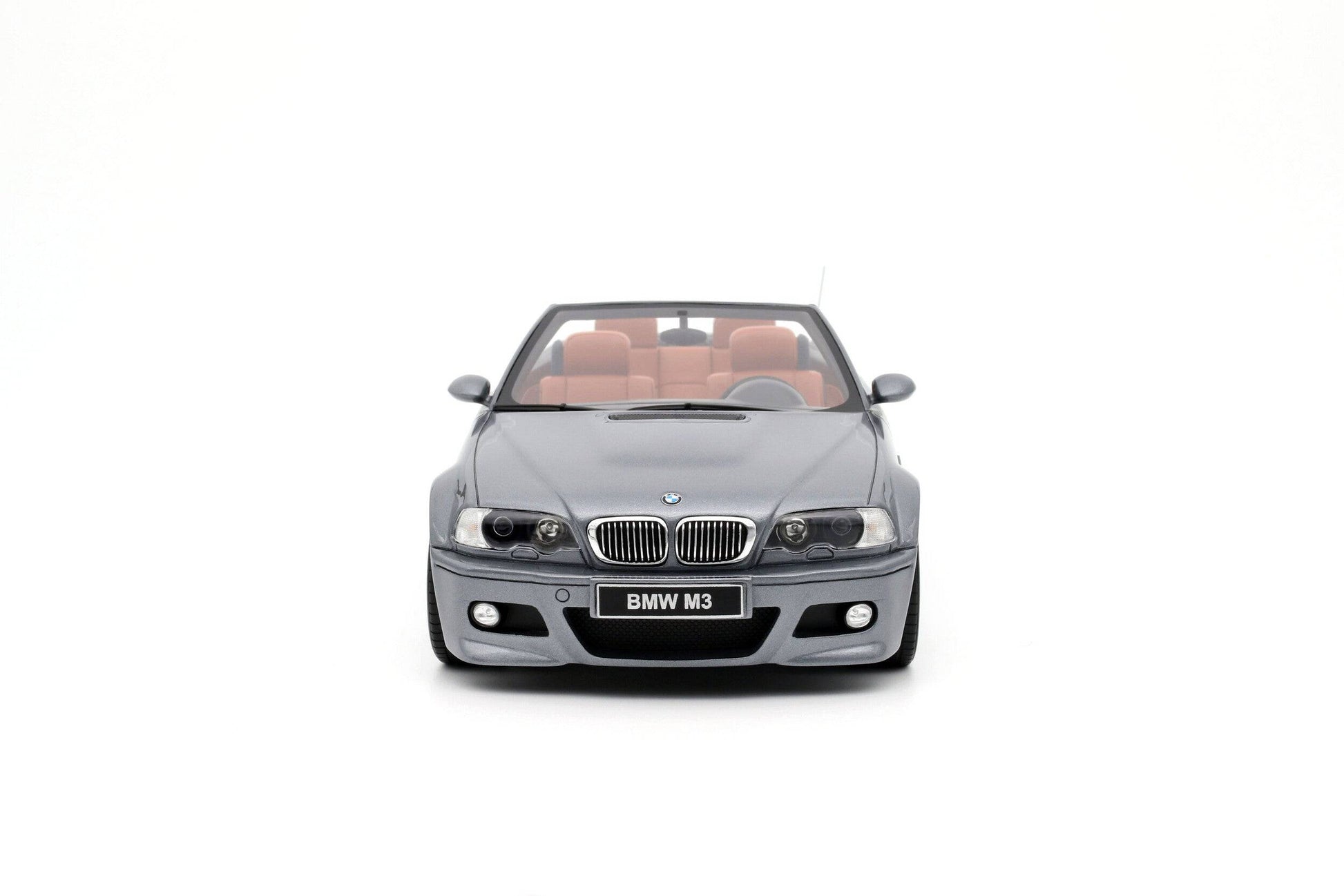 OttOmobile - BMW M3 (E46) Convertible (Silver Grey Metallic) 1:18 Scale Model Car - Model Cars Canada Inc.
