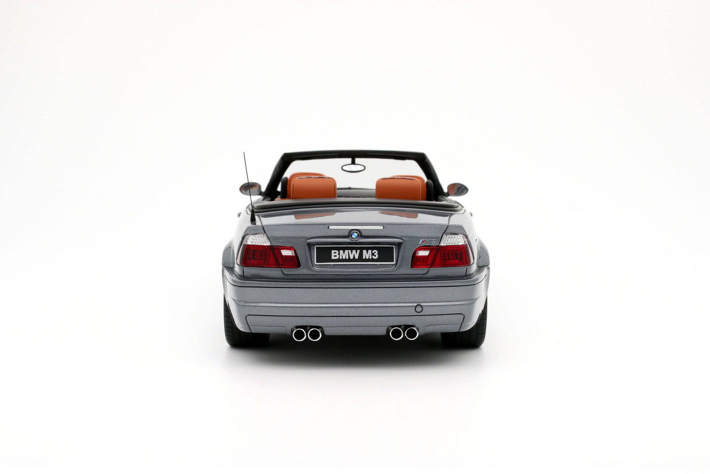 OttOmobile - BMW M3 (E46) Convertible (Silver Grey Metallic) 1:18 Scale Model Car - Model Cars Canada Inc.