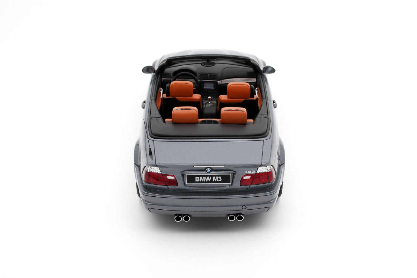 OttOmobile - BMW M3 (E46) Convertible (Silver Grey Metallic) 1:18 Scale Model Car - Model Cars Canada Inc.
