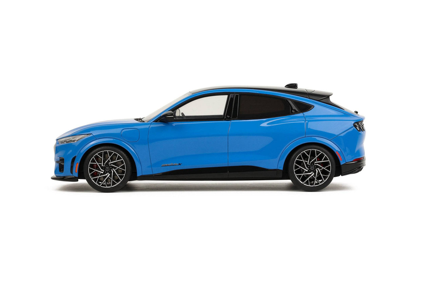 OttOmobile - Ford Mustang Mach-E GT Performance (Grabber Blue Metallic) 1:18 Scale Scale Model - Model Cars Canada Inc.