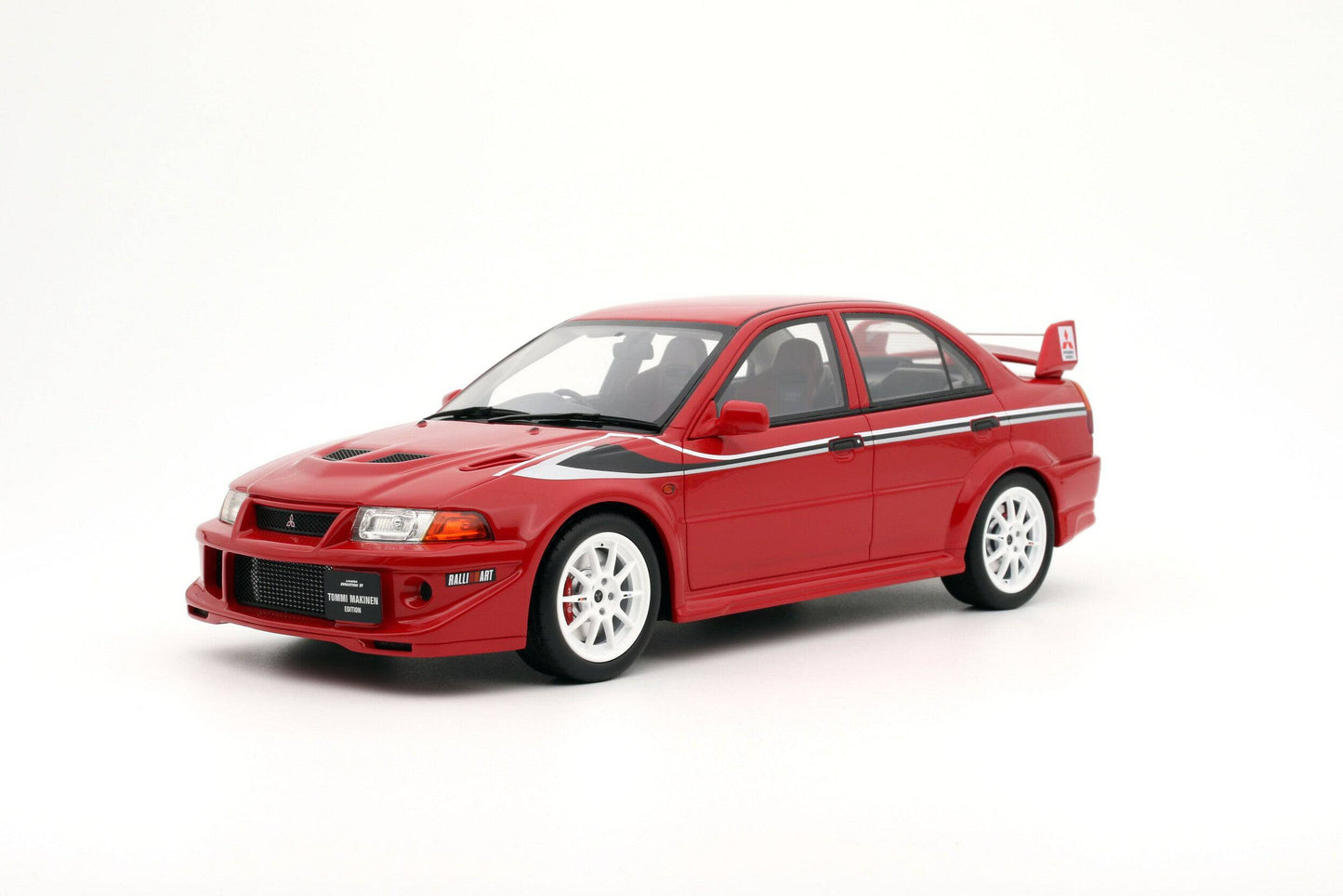 OttOmobile - Mitsubishi Lancer Evo VI "Tommi Makinen Edition" (Passion Red) 1:18 Scale Model Car