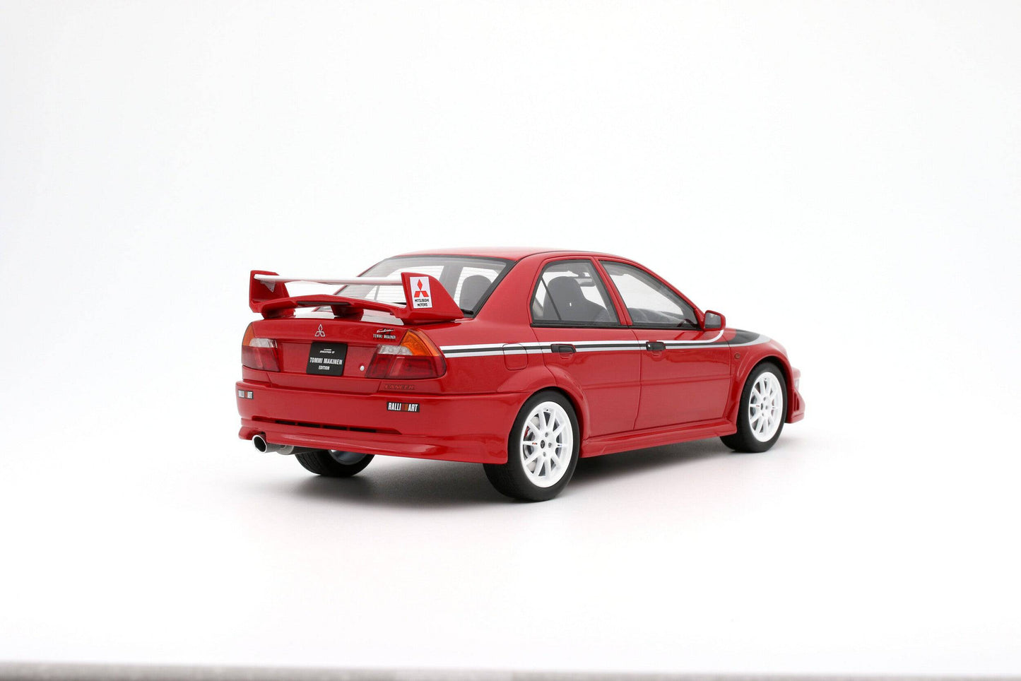 OttOmobile - Mitsubishi Lancer Evo VI "Tommi Makinen Edition" (Passion Red) 1:18 Scale Model Car