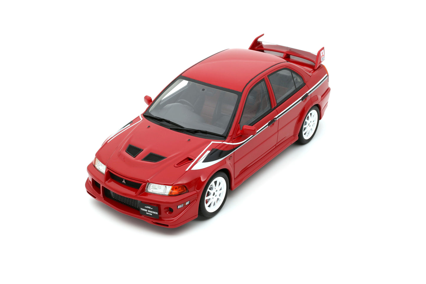 OttOmobile - Mitsubishi Lancer Evo VI "Tommi Makinen Edition" (Passion Red) 1:18 Scale Model Car