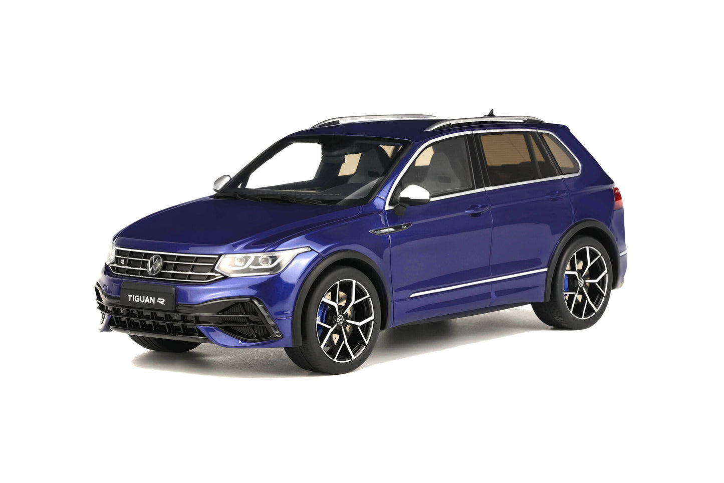 OttOmobile - Volkswagen Tiguan R (Lapiz Blue Metallic) 1:18 Scale Scale Model