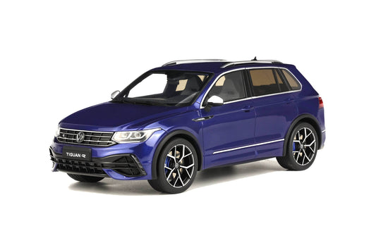 OttOmobile - Volkswagen Tiguan R (Lapiz Blue Metallic) 1:18 Scale Scale Model - Model Cars Canada Inc.