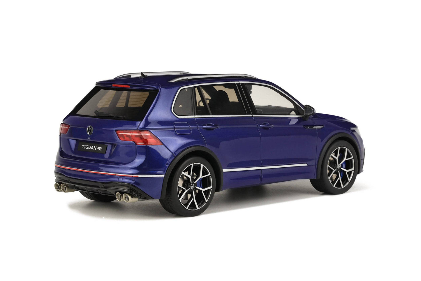 OttOmobile - Volkswagen Tiguan R (Lapiz Blue Metallic) 1:18 Scale Scale Model - Model Cars Canada Inc.